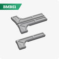 BMBS45 Brick Mold Bottom Skid – bottom skid protecting the base of brick mold exterior door frames during shipping