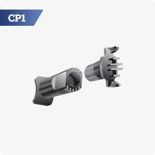 CP1 2-Piece Closure Plug – plug accessory for DOORFRAMER two-piece door closure systems