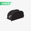 DDB1-U Double Door Bottom with Flap for Astragals – bottom protection with flap designed for double doors with astragal seals