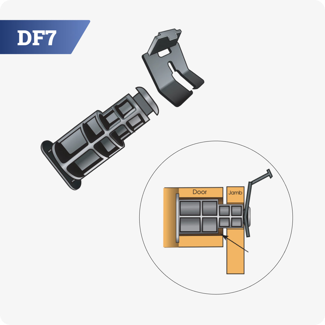 DF7 Quick Claw 2-Piece Closure