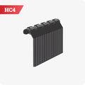 HC4 Hinge Cover with Screw Point Protection – protective cover for door hinges shielding against exposed screw points during handling